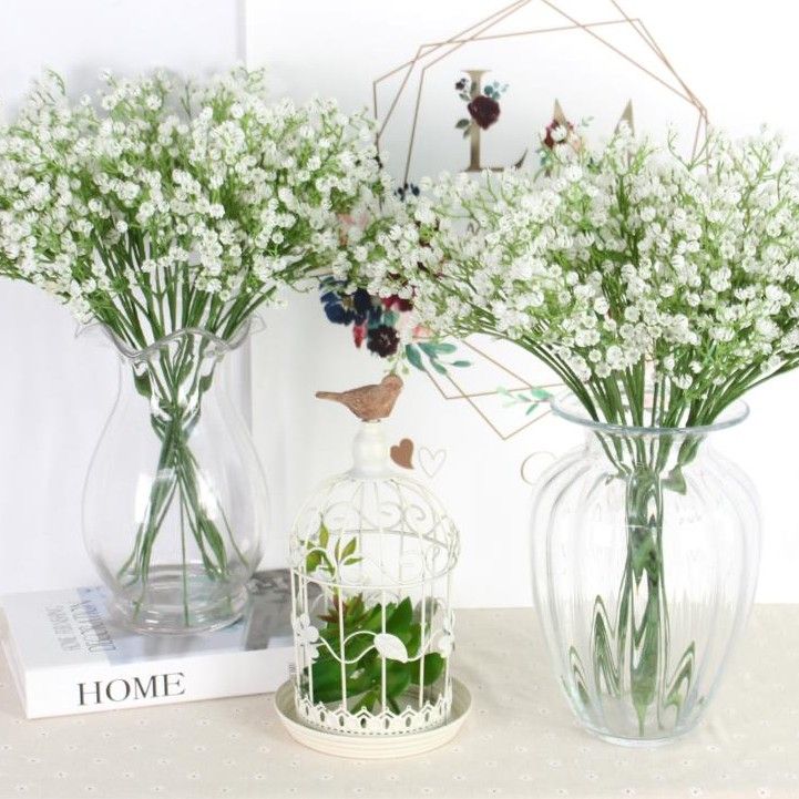 Silk Blooms Faux Babys Breath Heads For Home And Event Decor In From  Happinessker, $0.75
